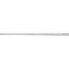 Mexen Line-B wandseitige Gefälleleiste 120 cm links, Inox - 181002120L