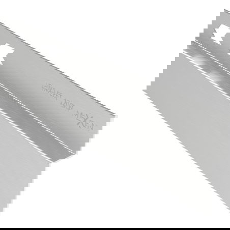 Mexen Line-B wall-mounted sloping strip 120 cm left, inox - 181002120L