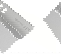 Mexen Line-B listello inclinato a muro 120 cm sinistro, inox - 181002120L