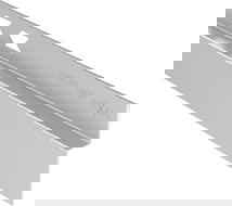 Mexen Line-B wall-mounted sloping strip 120 cm left, inox - 181002120L