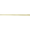 Mexen Line-B listello inclinato a parete 120 cm sinistro, oro spazzolato - 185502120L
