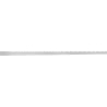 Mexen Line-B plinthe murale à pente 120 cm droite, inox - 181002120R