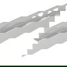 Mexen Line-B muurafvoerlijst 120 cm rechts, inox - 181002120R