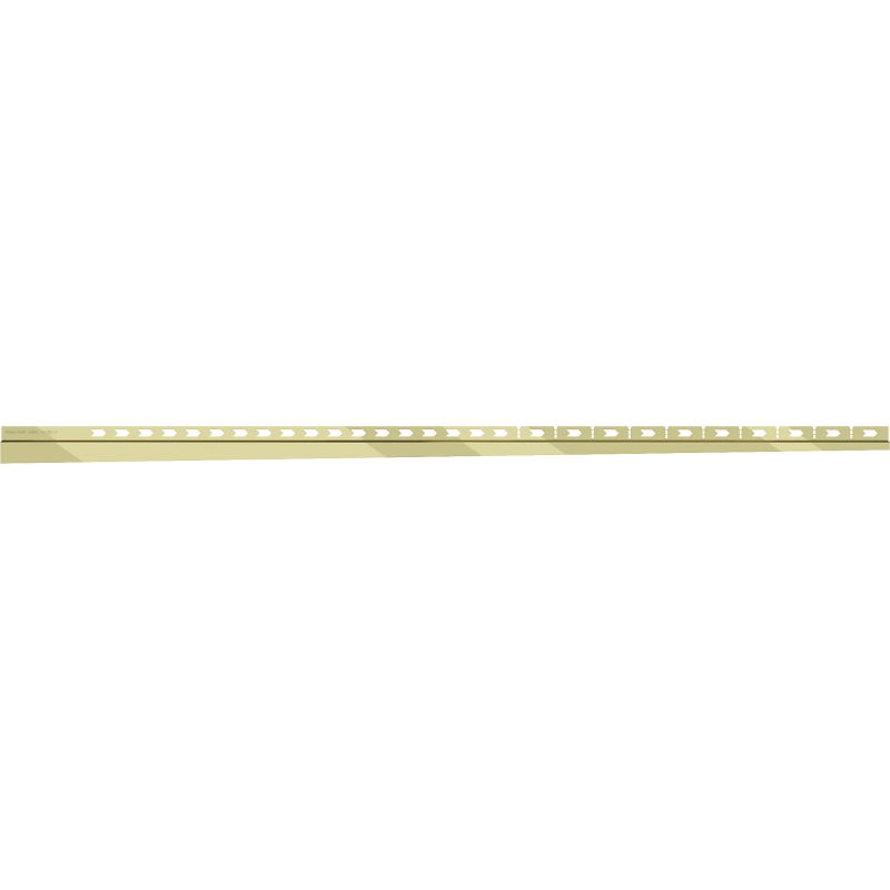 Mexen Line-B wandafvoerlijst 120 cm rechts, goud - 185002120R