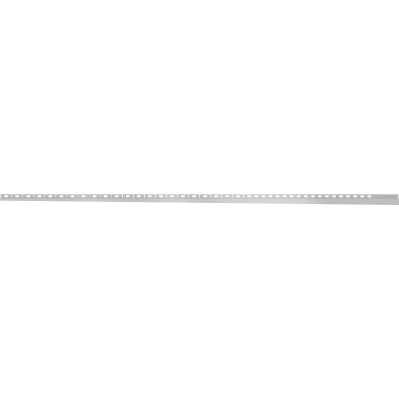 Mexen Line-B perfil de inclinação de parede esquerda 180 cm, inox - 181002180L