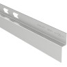 Mexen Line-B listón de pendiente adosado a la pared 180 cm izquierdo, inox - 181002180L