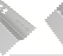 Mexen Line-B listello inclinato a parete 180 cm sinistro, inox - 181002180L