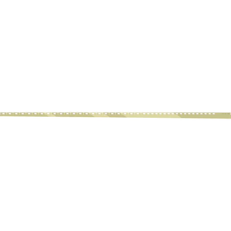 Mexen Line-B abfallende Wandleiste 180 cm links, gold - 185002180L