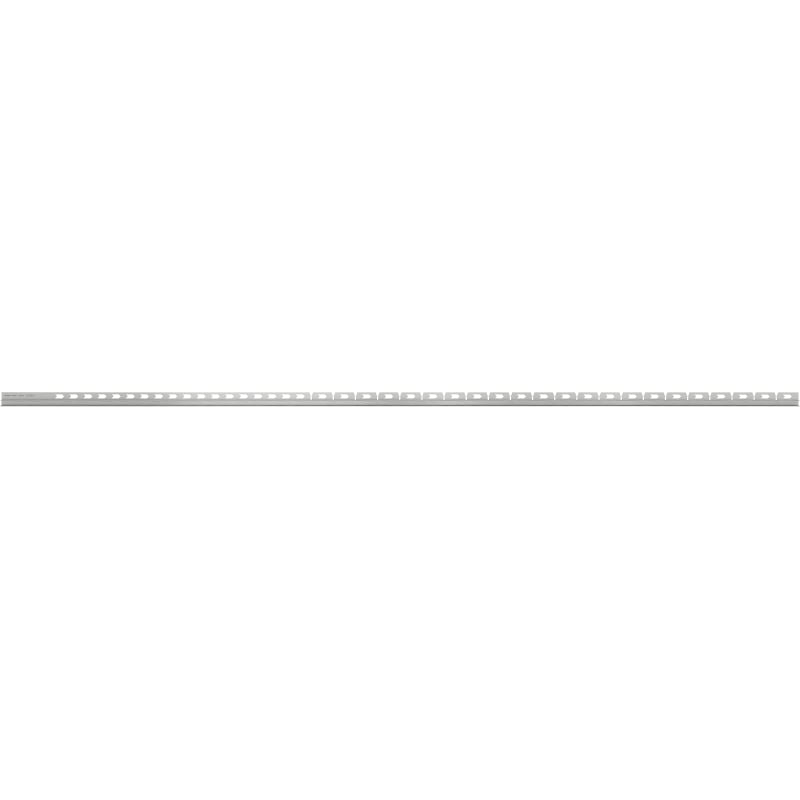 Mexen Line-B listwa spadkowa do szkła 180 cm prawa, inox - 181004180R