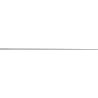 Mexen Line-B Glasklebeliste 180 cm rechts, Inox - 181004180R
