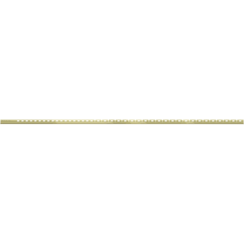 Mexen Line-B lutande list för glas 180 cm höger, guld - 185004180R