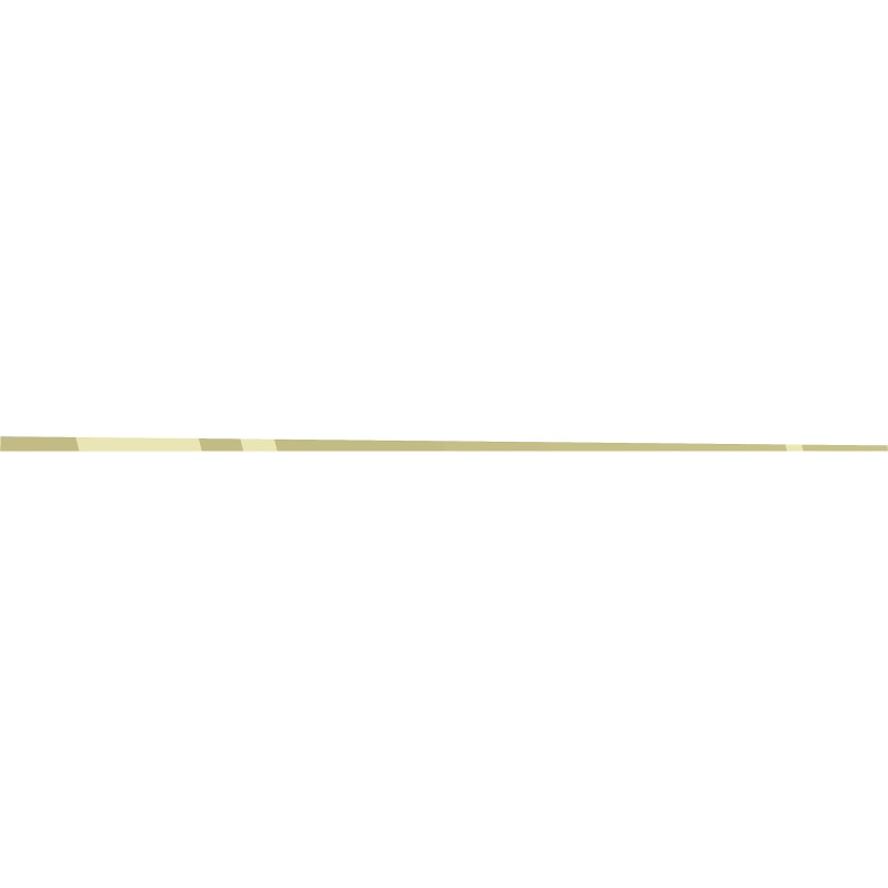 Mexen Line-B lutande list för glas 180 cm höger, guld - 185004180R