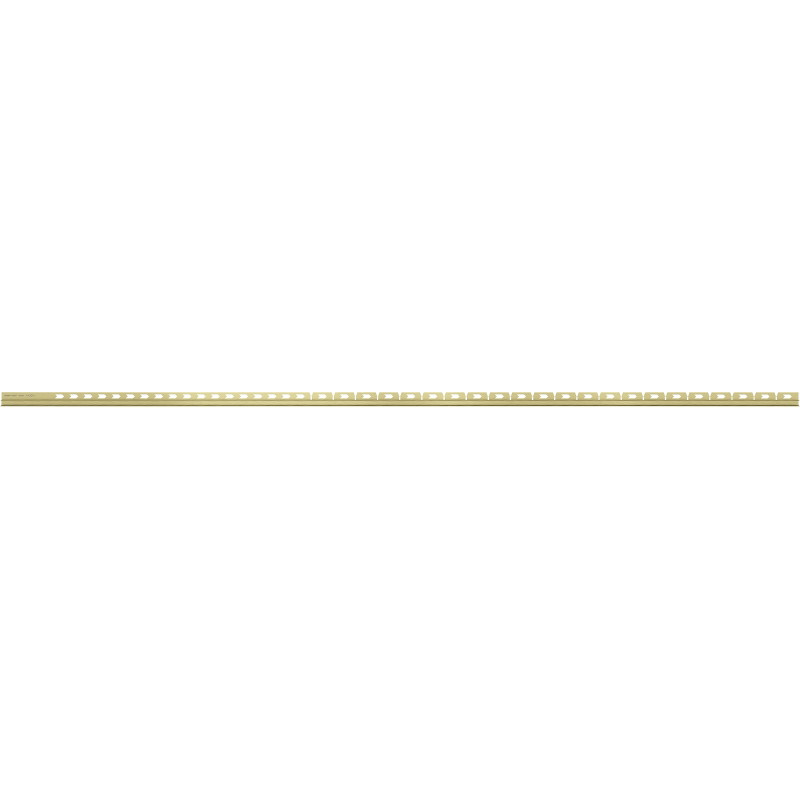 Mexen Line-B listón de pendiente para vidrio 180 cm derecho, cepillado oro - 185504180R