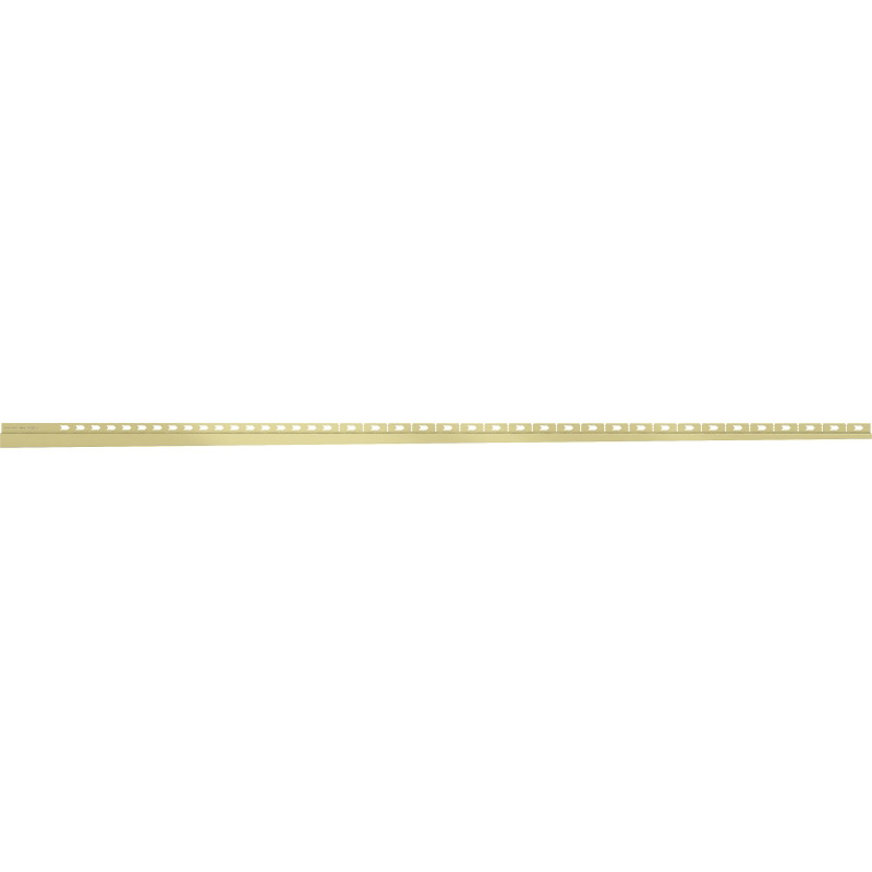 Mexen Line-B listón inclinado adosado 180 cm derecho, oro cepillado - 185502180R