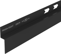 Mexen Line-B Wandablaufprofil 180 cm rechts, schwarz - 187002180R