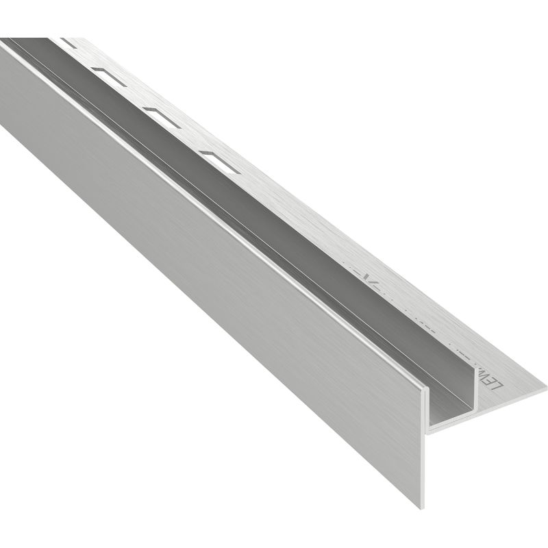 Mexen Line-B schräiwen fir Glas 120 cm lénks, Inox - 181004120L