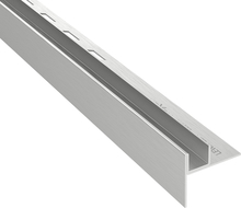 Mexen Line-B afschotprofiel voor glas 120 cm links, inox - 181004120L