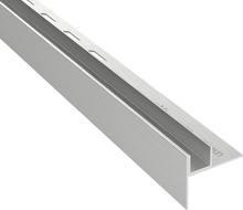 Mexen Line-B schräiwen fir Glas 120 cm lénks, Inox - 181004120L
