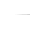 Mexen Line-B bande de seuil pour verre 120 cm gauche, inox - 181004120L