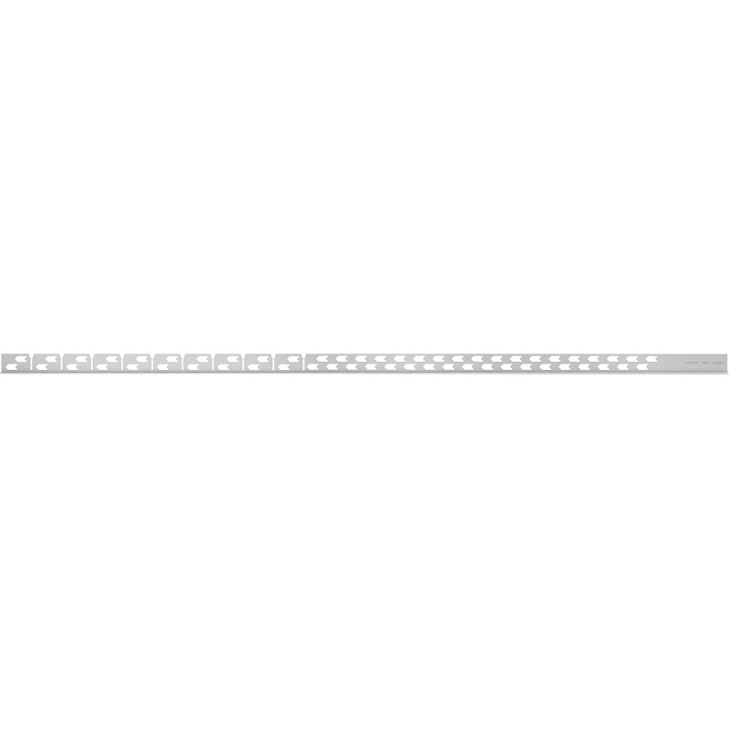 Mexen Line-B perfil de pendiente de suelo 120 cm izquierdo, inox - 181001120L