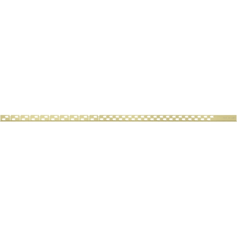 Mexen Line-B listwa spadkowa podłogowa 120 cm lewa, złota szczotkowana - 185501120L