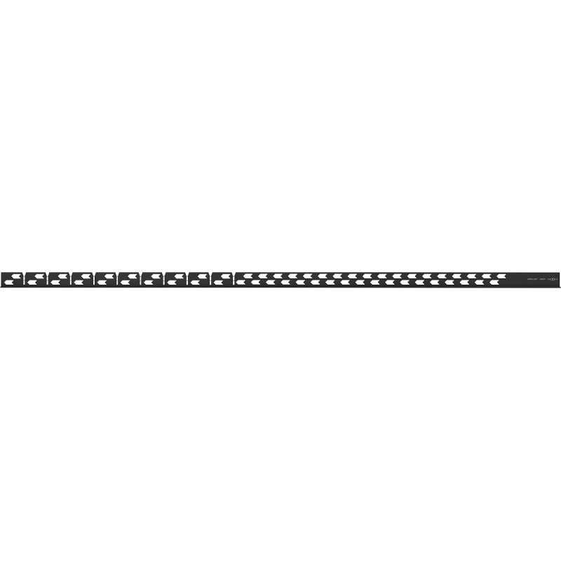Mexen Line-B listón de caída de suelo 120 cm izquierdo, negro - 187001120L