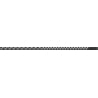 Mexen Line-B πλαϊνή πλακέτα δαπέδου 120 cm αριστερή, μαύρη - 187001120L