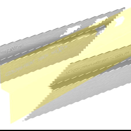 Mexen Line-B barre de seuil frontale 180 cm, dorée brossée - 185503180U