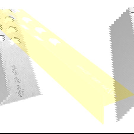 Mexen Line-B Buedemofréiesstéck Lëscht lénks 120 cm, gebast gold - 185501120L
