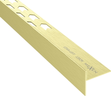 Mexen Line-B vloerafvoerlijst 120 cm links, geborsteld goud - 185501120L