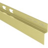Mexen Line-B listón de caída de pared 120 cm izquierdo, dorado cepillado - 185502120L
