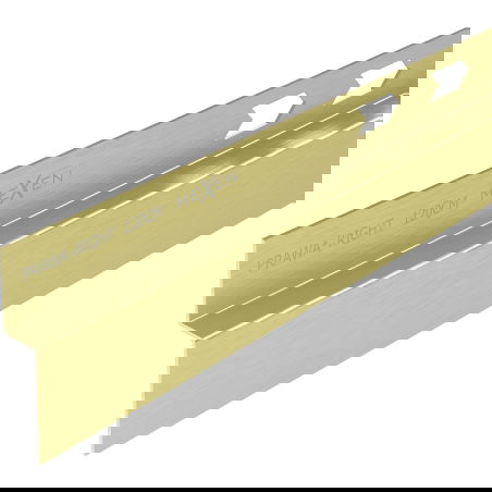 Mexen Line-B listello parete a pendenza 120 cm destra, oro spazzolato - 185502120R