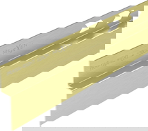 Mexen Line-B Wandtrennleiste 120 cm rechts, gebürstetes Gold - 185502120R