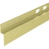 Mexen Line-B guarnição de canto inclinada de parede 180 cm direita, dourada escovada - 185502180R