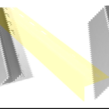 Mexen Line-B Glasablaufschiene 120 cm links, gebürstetes Gold - 185504120L