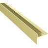 Mexen Line-B Neigungsleiste für Glas 120 cm links, gebürstetes Gold - 185504120L