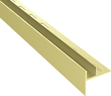 Mexen Line-B Gefälleleiste für Glas 180 cm links, gebürstetes Gold - 185504180L
