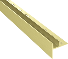 Mexen Line-B liste de pente pour verre 180 cm gauche, brosse en or - 185504180L