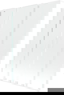 Mexen Velar L Duo paratia per vasca da bagno a 2 ante scorrevole 140 x 150 cm, trasparente, bianco - 896-140-003-02-20