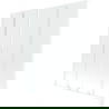 Mexen Velar L Duo Badewannen-Abtrennung 2-flügelig, verschiebbar, 160 x 150 cm, transparent, weiß - 896-160-003-02-20