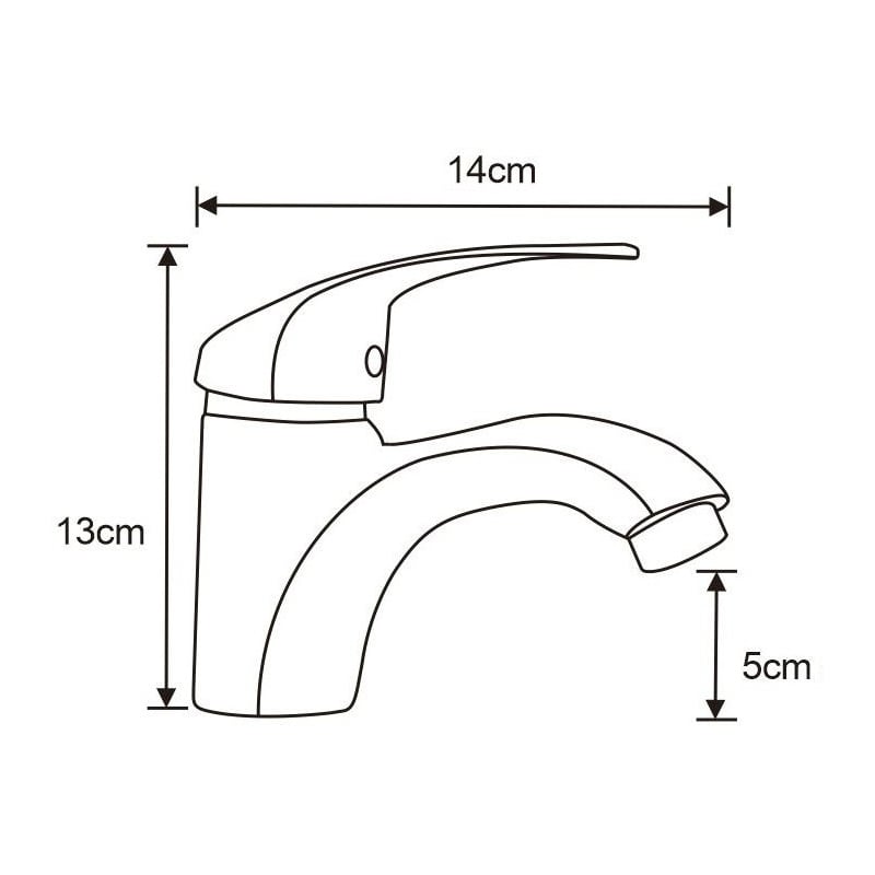 Mexen Fabia DF72 bath set, chrome - 746503DF72-00