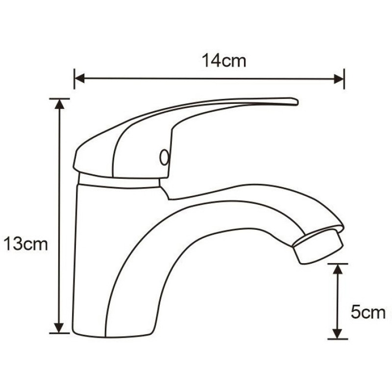 Mexen Fabia DF72 vannikomplekt, kroom - 746503DF72-00