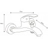 Mexen Fabia R05 Bathtub Set, Black - 746503R05-70