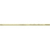 Mexen Line-B avsatslist för glas 120 cm vänster, guld - 185004120L