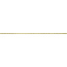 Mexen Line-B listón de pendiente para vidrio 180 cm izquierdo, cepillo dorado - 185504180L