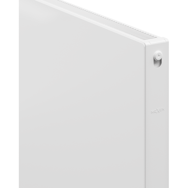 Mexen Flat CF11 plate radiator 900 x 800 mm, side connection, 873 W, white - W411F-090-080-00