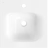 Mexen Vela recessed countertop washbasin 46 x 46.5 cm, white gloss - 25234500