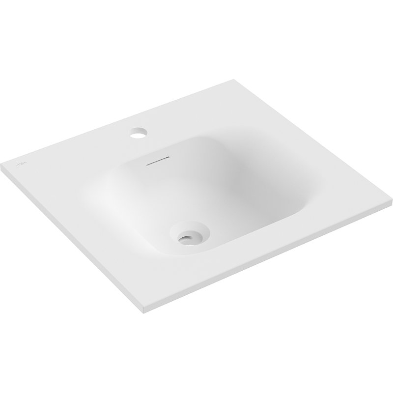 Mexen Vela vgradni umivalnik 51 x 46,5 cm, bela mat - 25235001