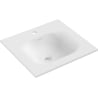 Mexen Vela lavabo encastré dans le plan 51 x 46,5 cm, blanc mat - 25235001