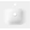 Mexen Vela lavabo encastré dans le plan 51 x 46,5 cm, blanc mat - 25235001
